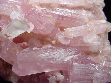 Elbaite Tourmaline, Montmorillonite, Topaz from Mawi Pegmatite, Nuristan Province, Afghanistan