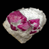 Corundum var. Ruby from Jegdalek, Sorobi District, Kabul Province, Afghanistan