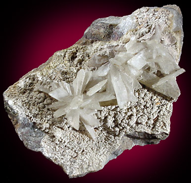 Gypsum from Meronitz, Bohemia, Czech Republic