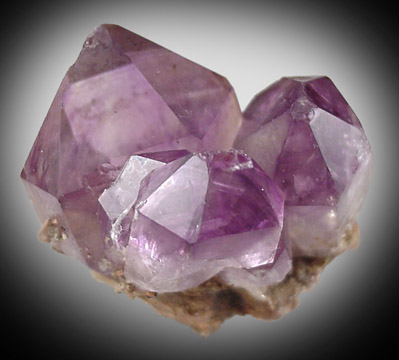 Quartz var. Amethyst from Sanarka, Chelyabinskaya Oblast', Southern Urals, Russia