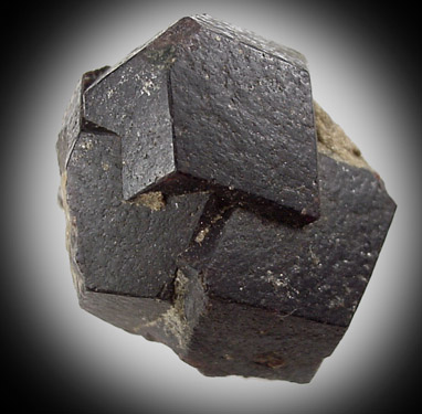 Almandine Garnet from Green's Farm, 750 m. ESE of Roxbury Falls, Roxbury, New Haven County, Connecticut