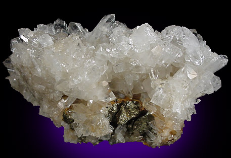 Chalcopyrite and Quartz from Ellenville Lead Mine, Ulster County, New York