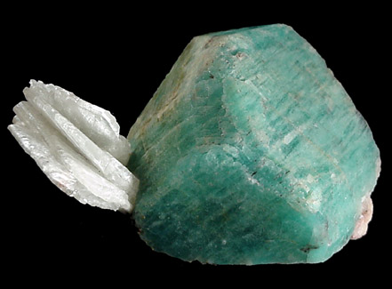 Microcline var. Amazonite from Santa Maria de Itabira, Minas Gerais, Brazil