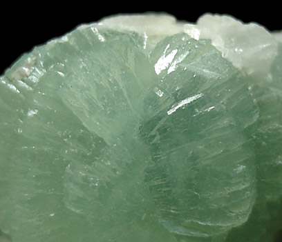 Prehnite from Tafelkop, Goboboseb Mountains, 27 km west of Brandberg Mountain, Erongo region, Namibia