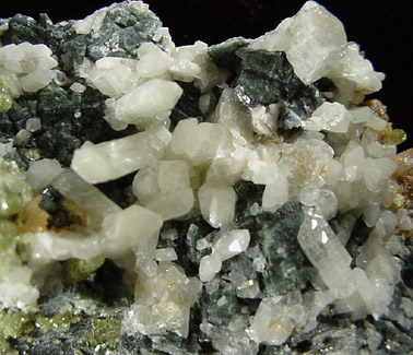 Diopside, Vesuvianite, Grossular from Belvidere Mountain Quarries, Lowell (commonly called Eden Mills), Orleans County, Vermont