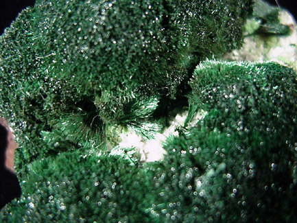 Malachite over Dolomite from Tsumeb Mine, Otavi-Bergland District, Oshikoto, Namibia