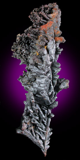 Copper var. Spinel-Twin from Onganja Mine, Seeis, Khomas, Namibia