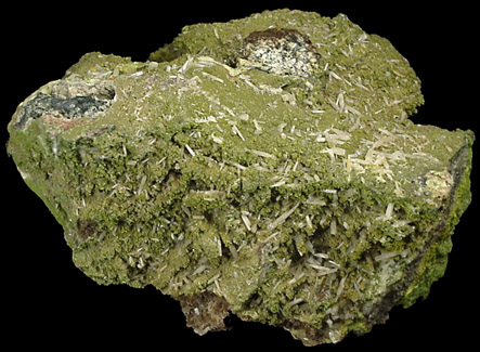 Cerussite on Pyromorphite from Silberleiten, Tyrol, Austria