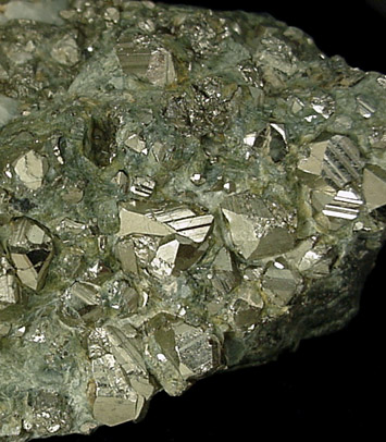 Pyrite from Cornwall Iron Mine, Lebanon County, Pennsylvania