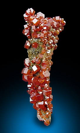 Vanadinite from Apache Mine, Globe, Arizona