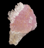 Quartz var. Rose Quartz Crystals from Lavra da Ilha, Taquaral, Jequitinhonha River, Minas Gerais, Brazil