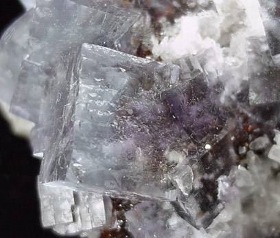 Fluorite, Barite, Sphalerite from Minerva #1 Mine, Rosiclare Level, Cave in Rock District, Hardin County, Illinois