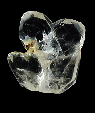 Quartz (Japan Law-twinned) from Narushima (Naru Island), Nagasaki Prefecture, Japan