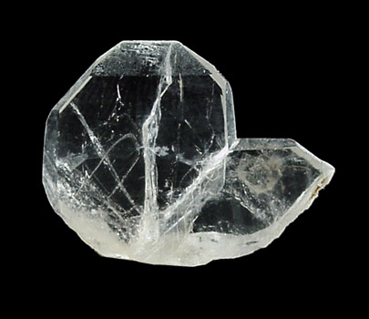 Quartz (Japan Law-twinned) from Narushima (Naru Island), Nagasaki Prefecture, Japan