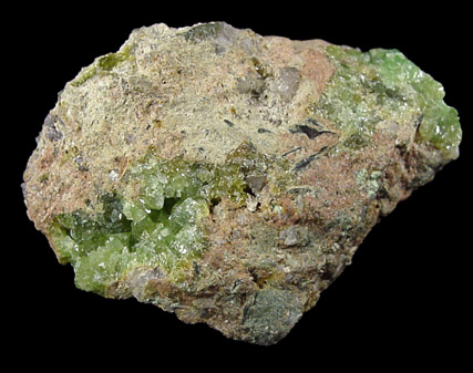 Powellite from Jardinera #1 Mine, Inca de Oro, Atacama, Chile