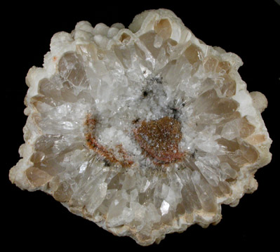 Aragonite over Calcite from Bisbee, Warren District, Cochise County, Arizona