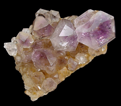 Quartz var. Amethyst from Kidder Lane east of Woodland Road, Southborough, Worcester County, Massachusetts