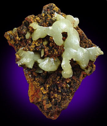 Adamite from Mina Ojuela, Mapimi, Durango, Mexico