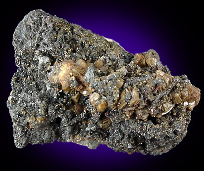 Stilpnomelane var. Chalcodite from Sterling Iron Mine, Antwerp, Jefferson County, New York