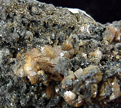 Stilpnomelane var. Chalcodite from Sterling Iron Mine, Antwerp, Jefferson County, New York