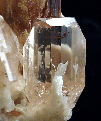 Topaz, Albite, Muscovite from Dassu, Braldu Valley, Baltistan, Gilgit-Baltistan, Pakistan