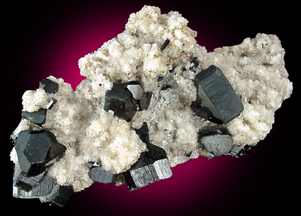 Schorl Tourmaline from Klein Spitzkoppe, 56 km WNW of Usakos, Erongo region, Namibia