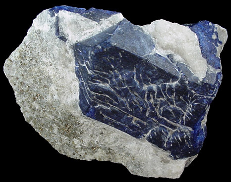 Lazurite var. Lapis Lazuli from Sar-e-Sang, Kokscha Valley, Badakshan, Afghanistan (Type Locality for Lazurite)