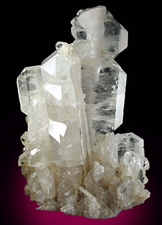 Quartz var. Faden-habit from Toyee, Waziristan, NW Frontier, Pakistan