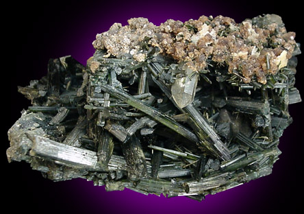 Elbaite Tourmaline with Lepidolite from Rio Doce Valley, Governor Valadares, Minas Gerais, Brazil