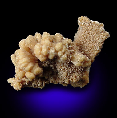 Saponite pseudomorph after Stilbite from Thetford Mines, Qubec, Canada