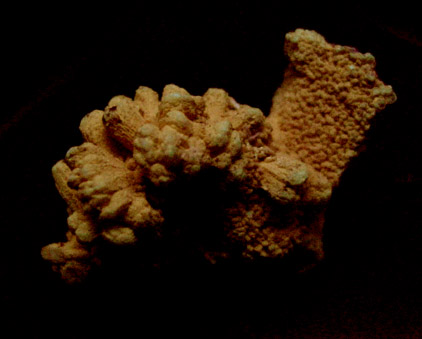 Saponite pseudomorph after Stilbite from Thetford Mines, Québec, Canada