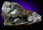 Chlorite-Magnetite-Amphibole var. Ripidolite pseudomorph after Almandine Garnet from Michigamme Mine, Michigammee, Michigan