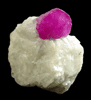 Corundum var. Ruby from Jegdalek, Sorobi District, Kabul Province, Afghanistan