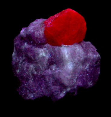 Corundum var. Ruby from Jegdalek, Sorobi District, Kabul Province, Afghanistan