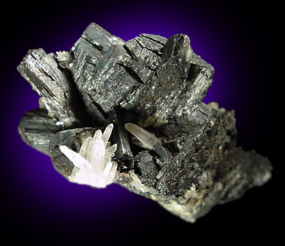 Enargite with Quartz from Butte Mining District, Summit Valley, Silver Bow County, Montana