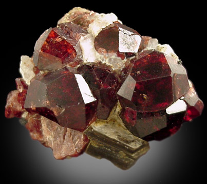 Spessartine Garnet from Shengus, Skardu Road, Gilgit, Pakistan