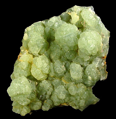 Prehnite from Lane's Quarry, Westfield, Hampden County, Massachusetts