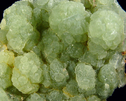 Prehnite from Lane's Quarry, Westfield, Hampden County, Massachusetts