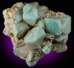 Microcline var. Amazonite from Crystal Creek, Florissant, Teller County, Colorado