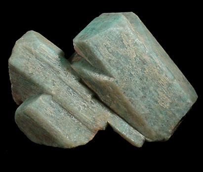 Microcline var. Amazonite from Crystal Creek, Florissant, Teller County, Colorado