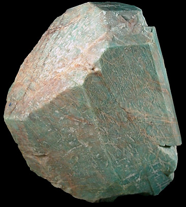 Microcline var. Amazonite from Crystal Creek, Florissant, Teller County, Colorado