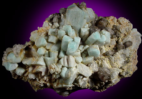 Microcline var. Amazonite from Crystal Creek, Florissant, Teller County, Colorado