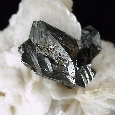 Cassiterite on Albite from Shengus, Skardu Road, Gilgit, Pakistan