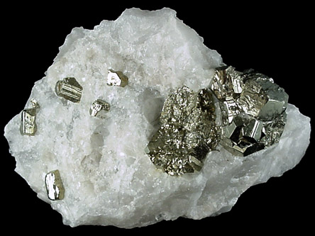 Pyrite from NE Mine Co., Adams, Berkshire County, Massachusetts