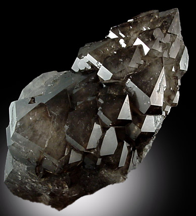 Quartz var. Smoky from St. Gotthard, Kanton Uri, Switzerland