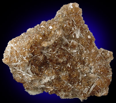 Grossular Garnet with Diopside from Jeffrey Mine, Asbestos, Québec, Canada