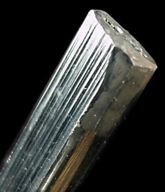 Stibnite from Baia Sprie (Felsbnya), Maramures, Romania