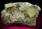 Pyrite and Quartz from Sweet Home Mine, Buckskin Gulch, Alma District, Park County, Colorado