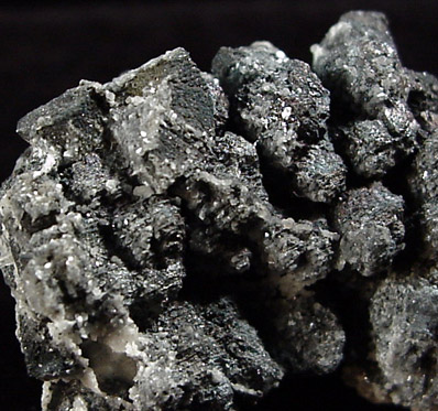 Tennantite with Smithsonite from Tsumeb Mine, Otavi-Bergland District, Oshikoto, Namibia