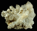 Quartz on Johannsenite from Iron Cap Mine, Graham County, Arizona